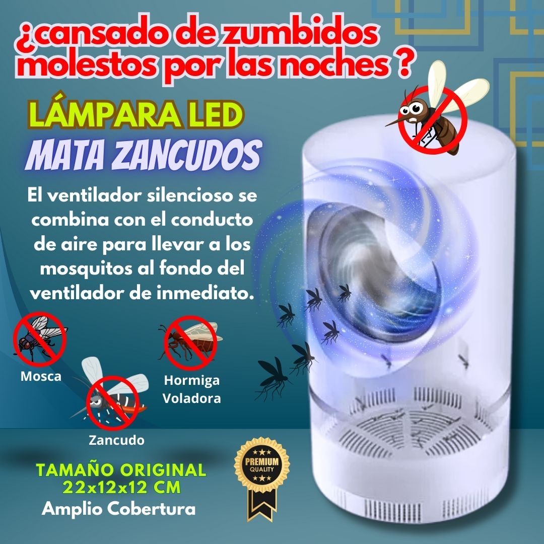 LAMPARA LED UV ANTIMOSQUITOS