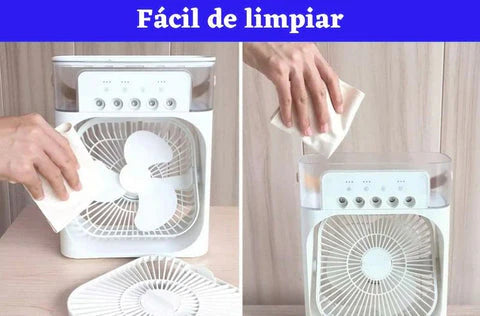 ENFRIADOR DE AIRE MULTIFUNCIONAL -PORTATIL CON HUMIFICADOR