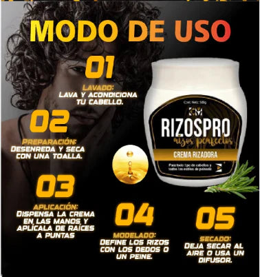 RIZOS PRO™- CREMA RIZADORA 100% Efectivo